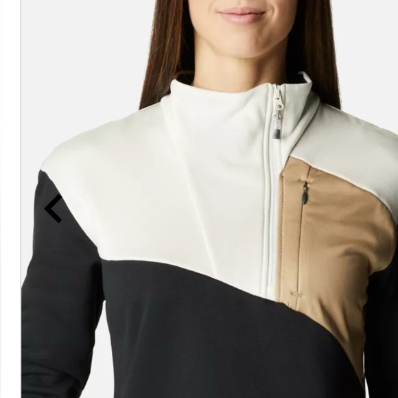 COLUMBIA WOMENS LODGE HYBRID PULLOVER - Size Large - Excellent condition - Picture 3 of 9